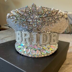 Embellished Bride Hat